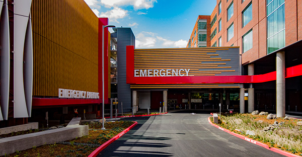 ambulance bay at Salem Hospital